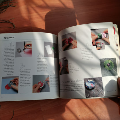 Make pins book inside داخل كتاب صناعة الدبابيس