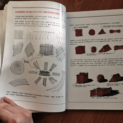 Sketching and Rendering Interior Spaces book inside كتاب رسم وتصوير المساحات الداخليةداخل